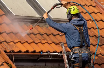 Démoussage et hydrofuge de toiture à Foulcrey